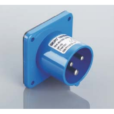 16A、32A（3、4、5极）暗装直式器具输入插座（IP44）