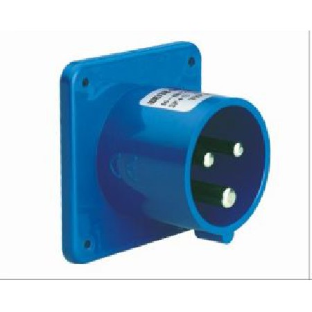 Concealed straight appliance input socket 01